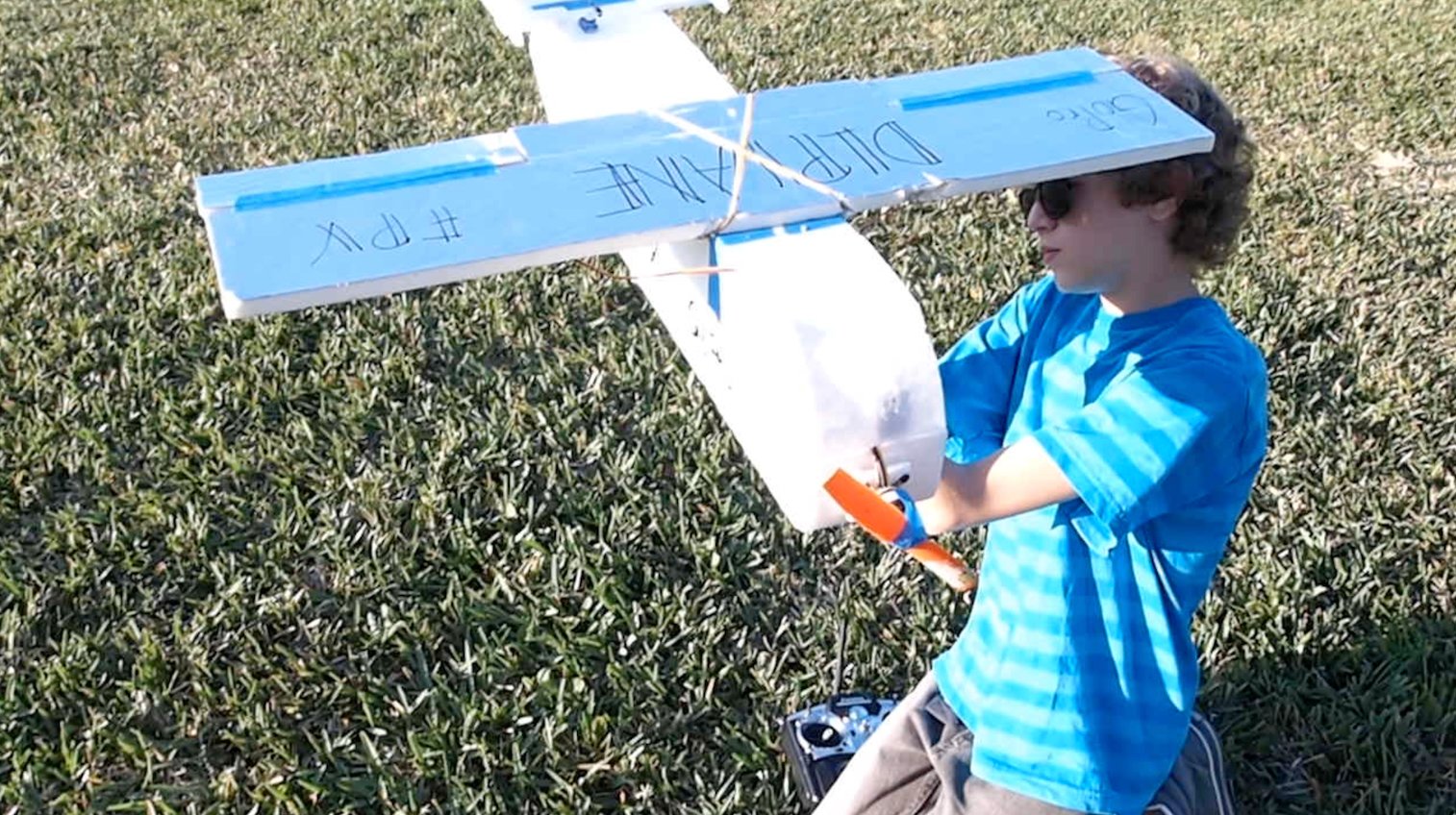 First FPV plane