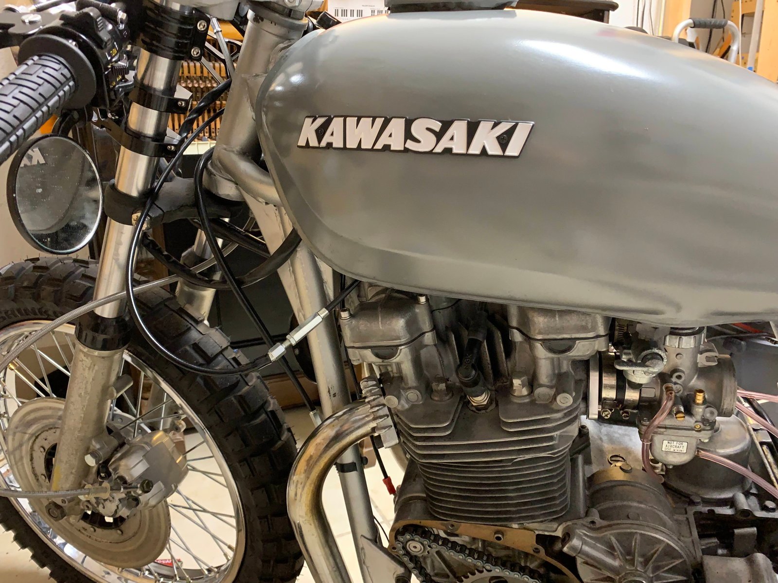 1979 Kawasaki KZ750 engine rebuild