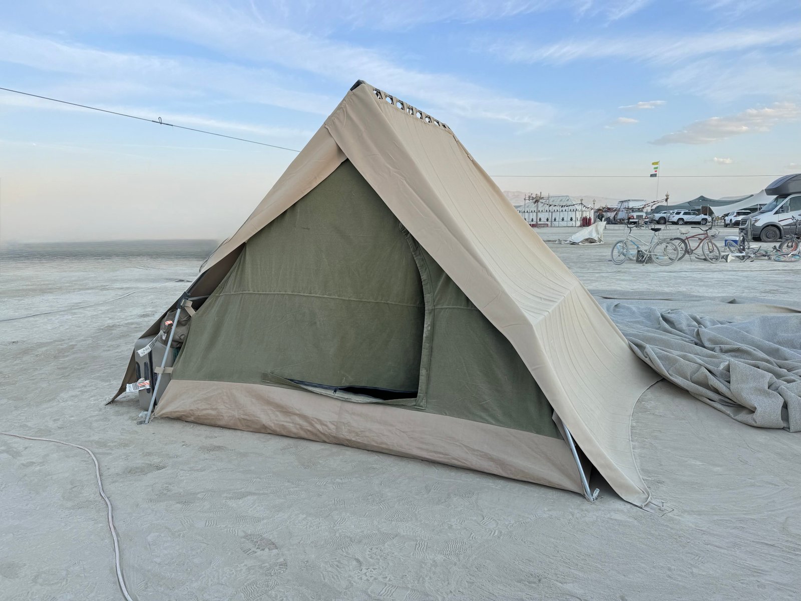 Burning Man 2024 tent