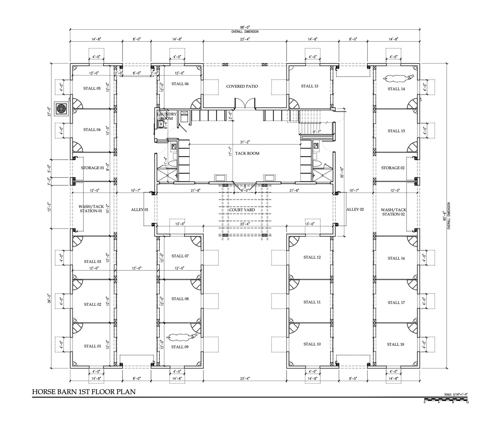 Architecture and construction plans